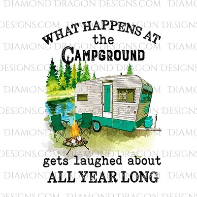 Camping - What Happens at the Campground, Waterslide
