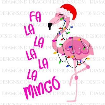 Christmas - Fa La La Mingo, Lights Flamingo, Waterslide