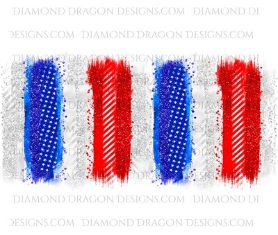 Full Page - Patriotic USA Wrap, 4th of July Wrap, Waterslide