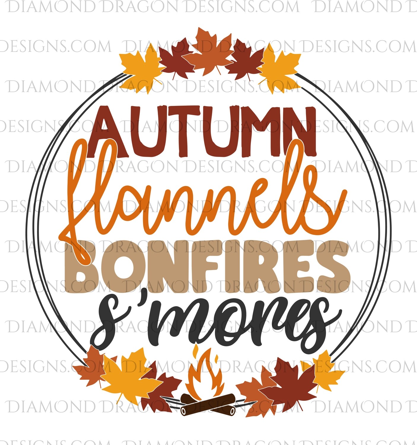 Fall - Autumn, Flannels, Bonfires, S'mores Waterslide