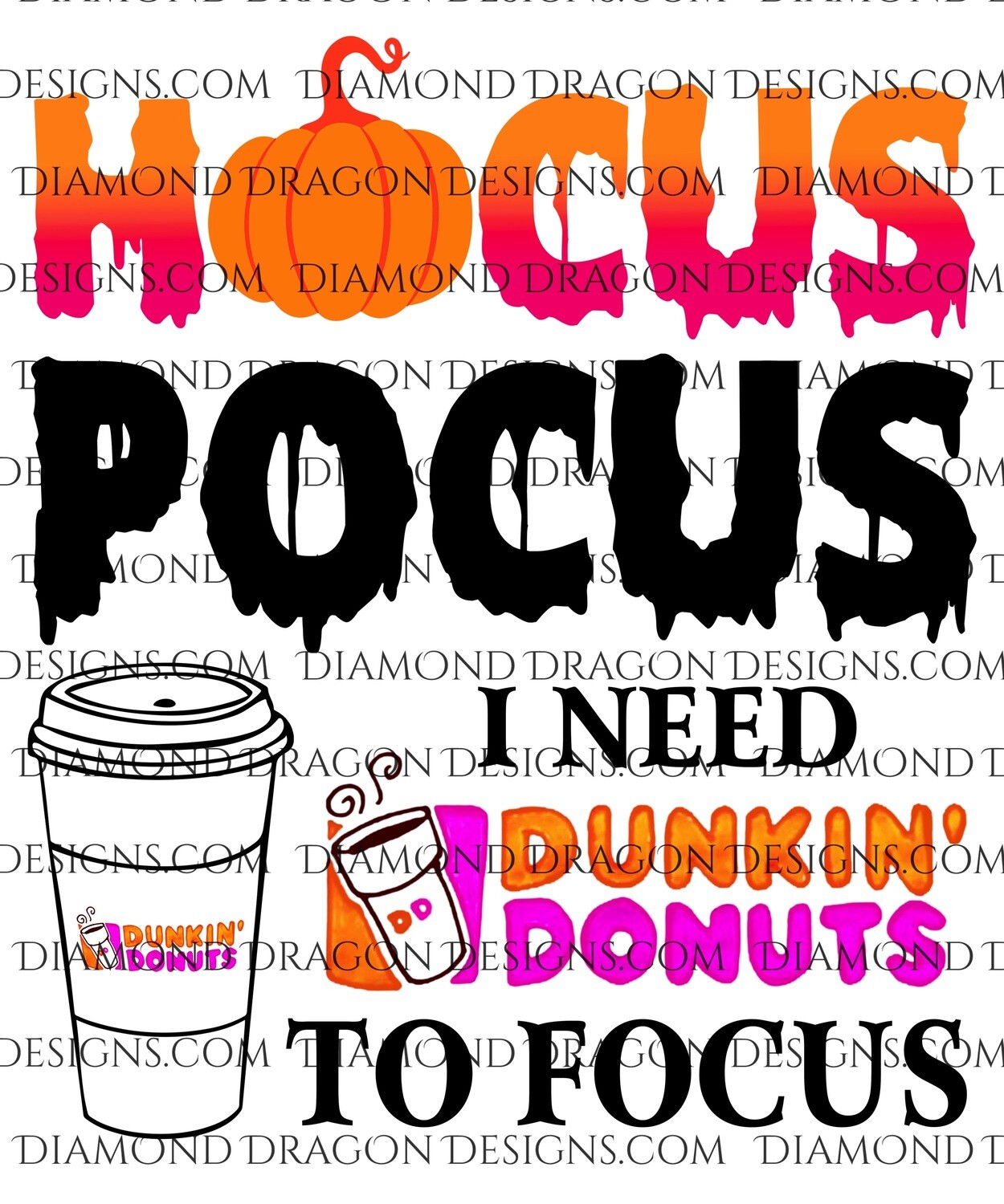 Halloween - Hocus Pocus, Dunkin To Focus, Waterslide