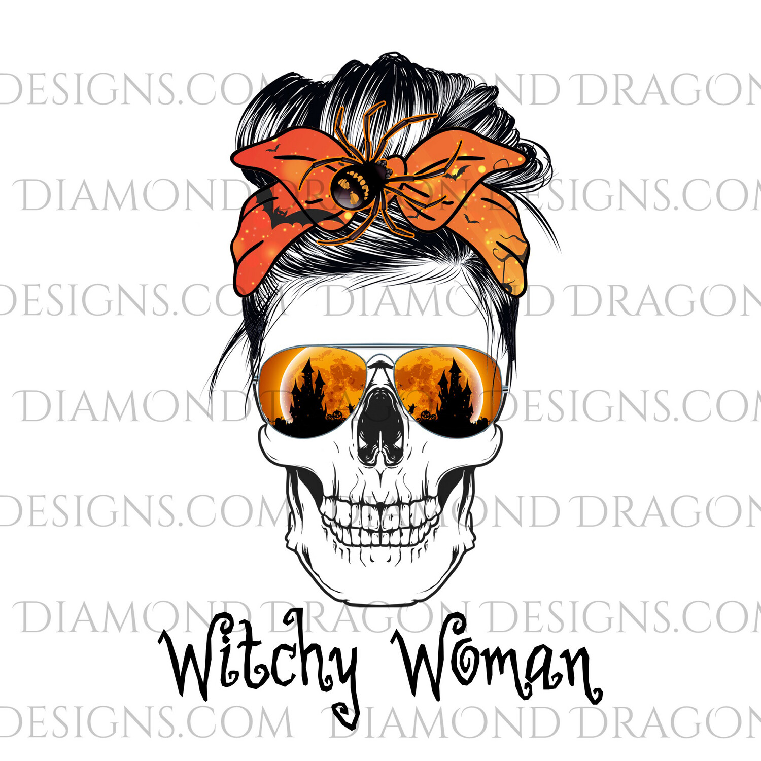Halloween - Witchy Woman, Image File, Instant Digital Image