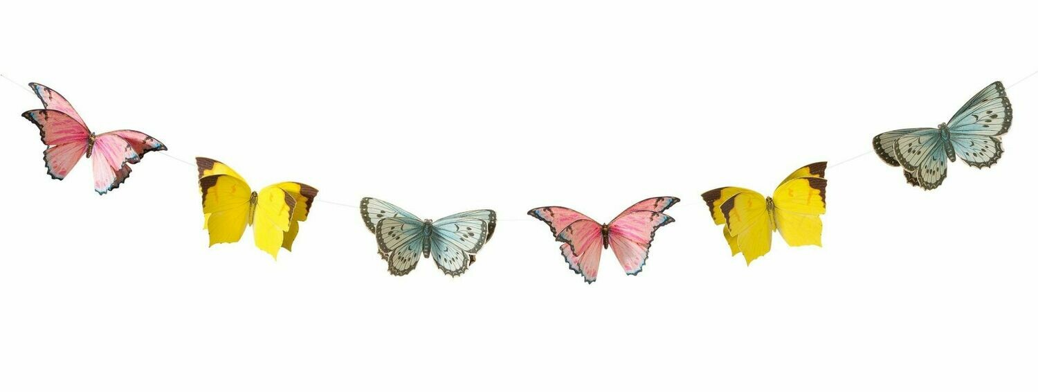 Schmetterlings-Girlande