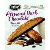 Almond Dark Chocolate Biscotti