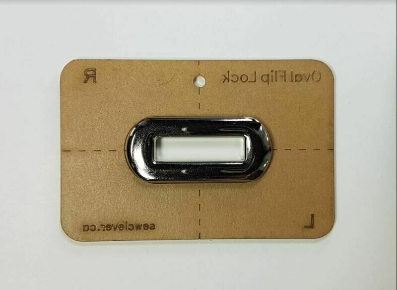 Oval Flip Lock