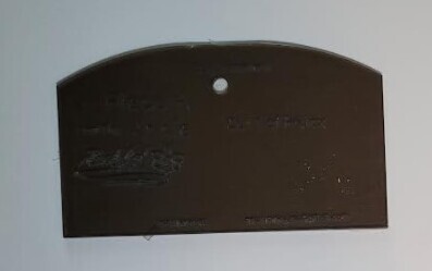 Piece A Front Flap &quot;Annie&quot; Interfacing Template