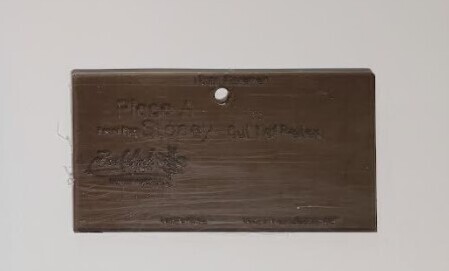 Piece A Front Flap &quot;Stacey&quot; Interfacing Template