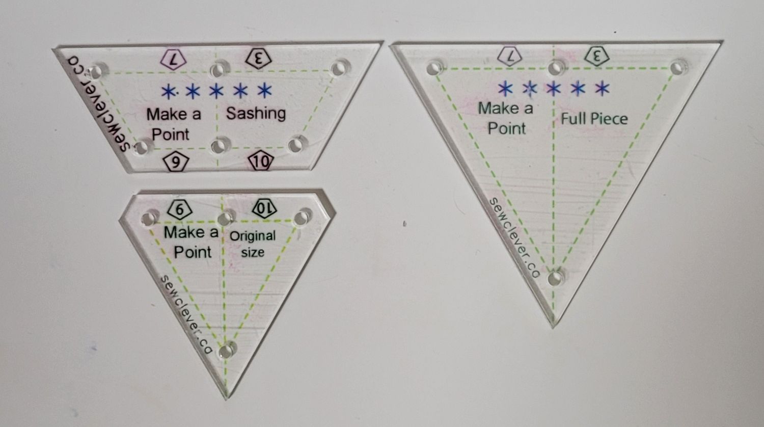 Make a Point - original size - 3 piece set