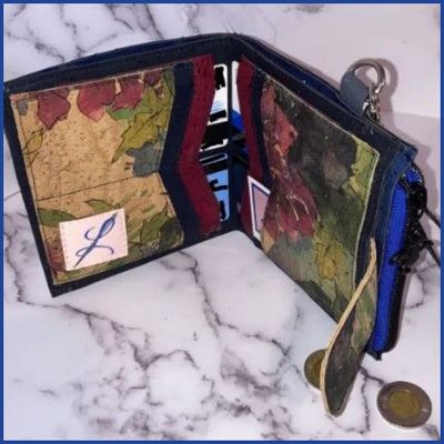 Espresso Wallet from Lanyos Handmade
