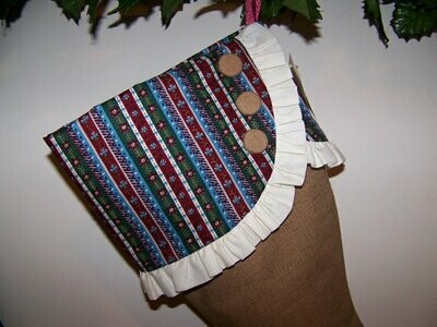 Christmas Stocking pdf Sewing Pattern and Tutorial Easy pattern Instant Download e-file