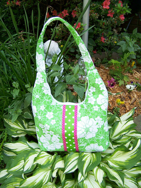 Hobo purse pdf sewing pattern and Tutorial Easy pattern Instant Download e-file