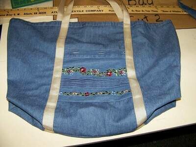 Beach Bag or Shopping Bag pdf Pattern Tutorial Easy Great for beginners with Immediate download e-file