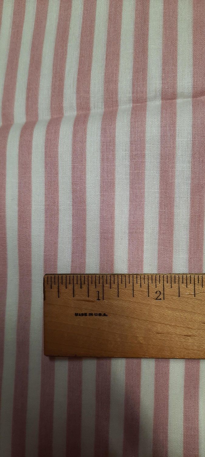 Custom order for pink stripe fabric