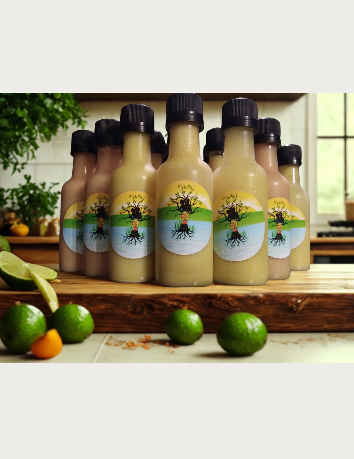 Ginger and Lime shots