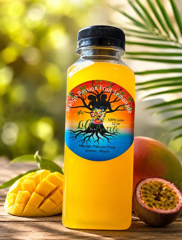 Mango Passion Fruit Lemonade