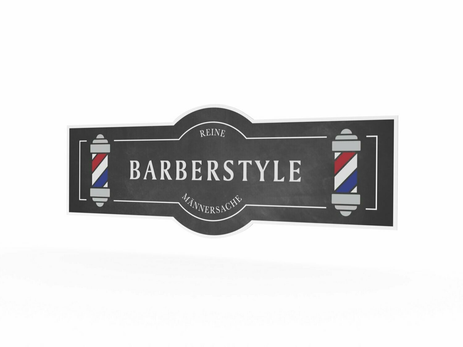 Werbeaufkleber, Barberstyle, 1600 x 600 mm