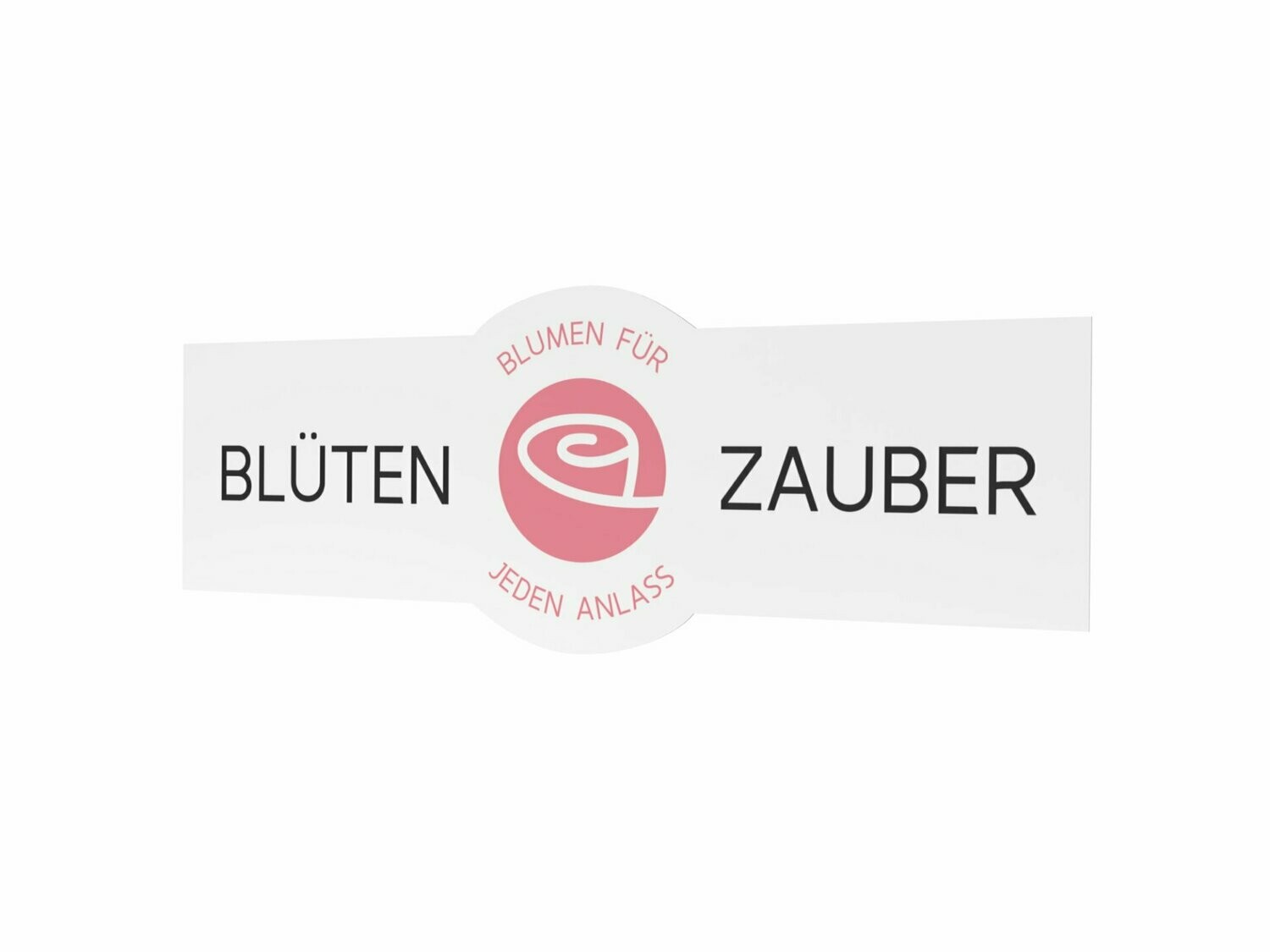 Werbeaufkleber, Blüten Zauber, 1600 x 600 mm