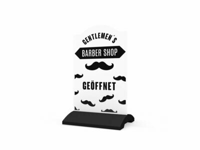 Werbeaufsteller, Barbershop, 600 x 1150 mm