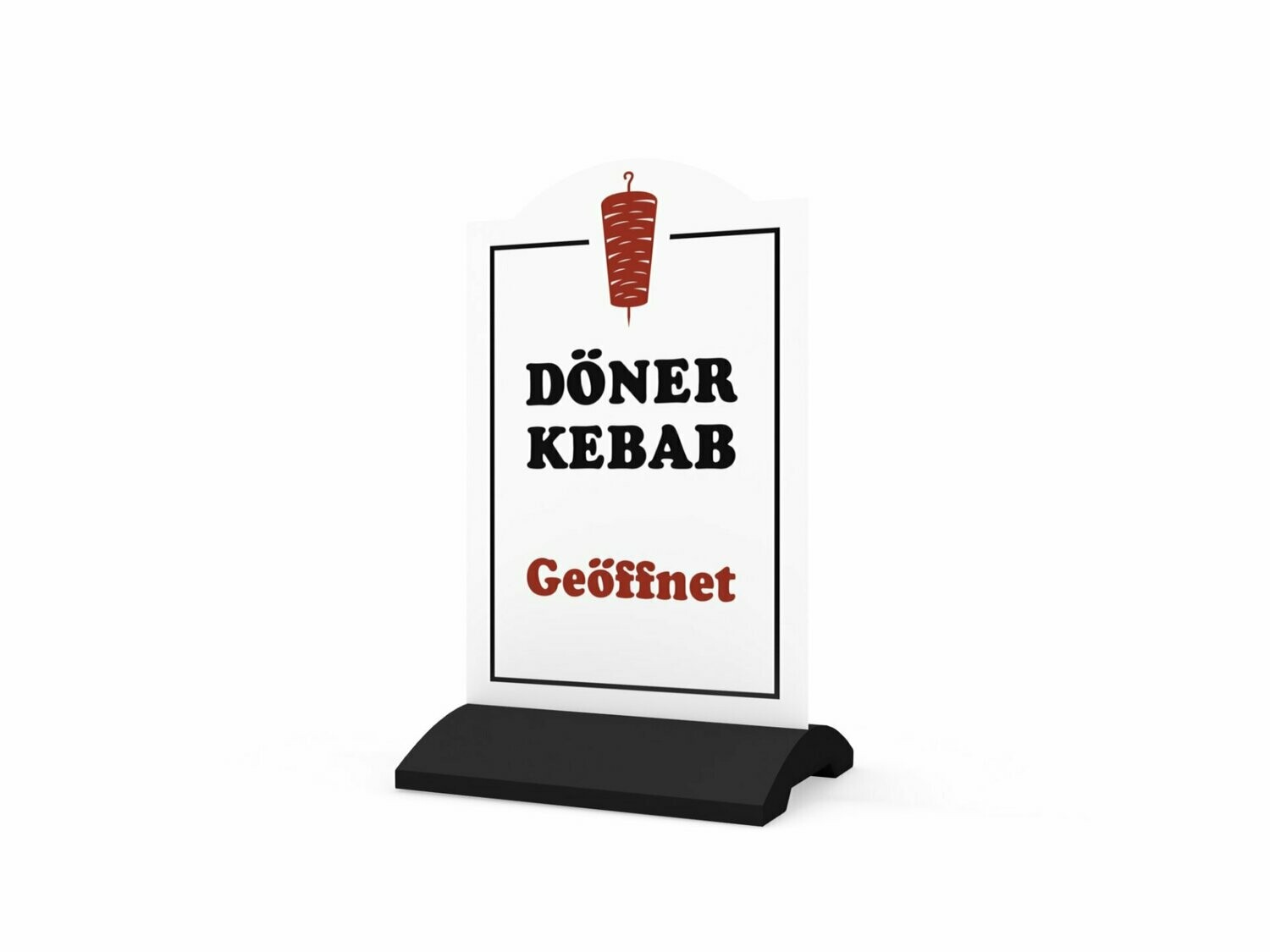 Werbeaufsteller, Döner Kebab, 600 x 1150 mm