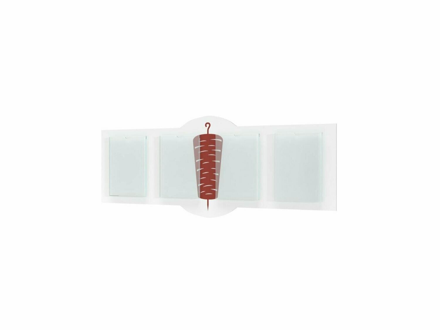 Preistafel, Döner Kebab, 1200 x 475 mm