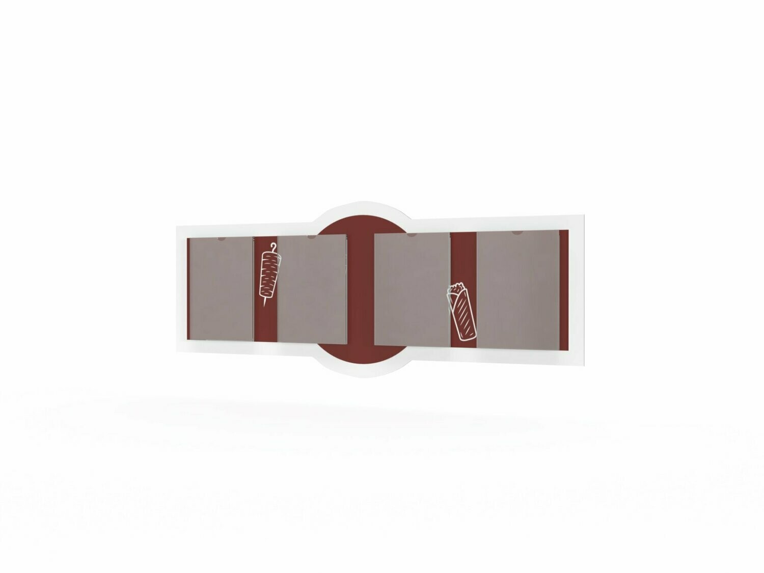Preistafel, Döner Kebab, 1200 x 475 mm