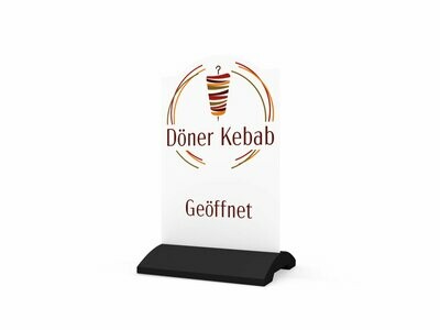 Werbeaufsteller, Döner Kebab, 600 x 1150 mm