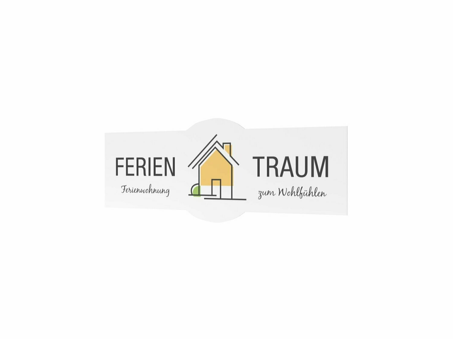 Werbeaufkleber, Ferientraum, 1200 x 475 mm