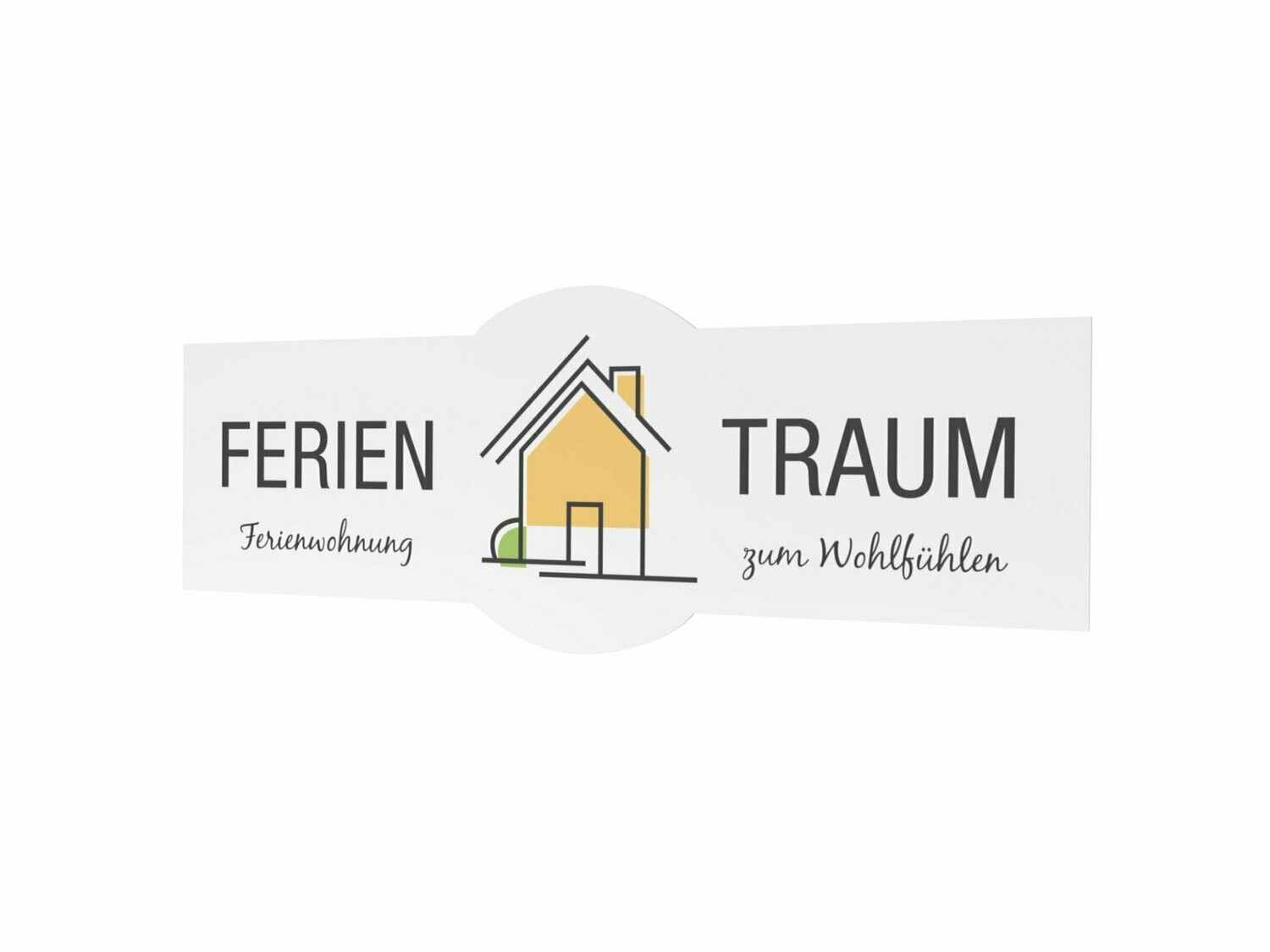 Werbeaufkleber, Ferientraum, 1600 x 600 mm