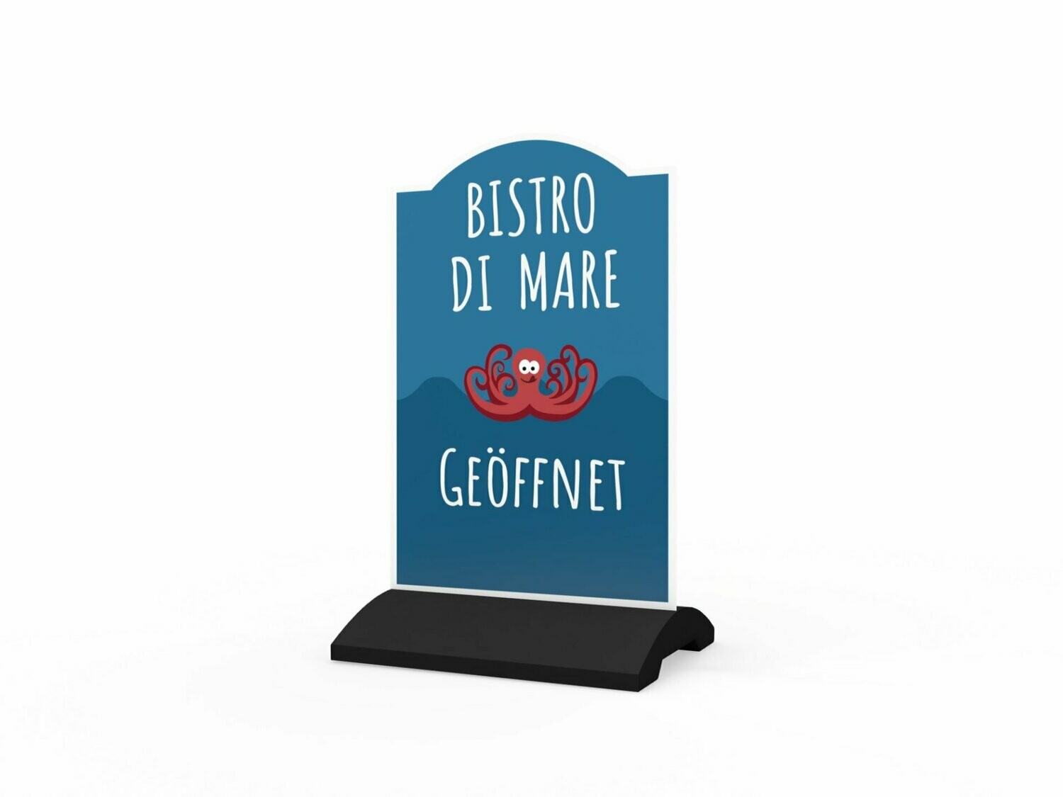Werbeaufsteller, Bistro di Mare, 600 x 1150 mm
