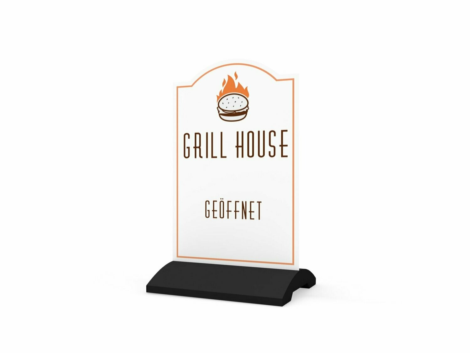 Werbeaufsteller, Grill House, 600 x 1150 mm