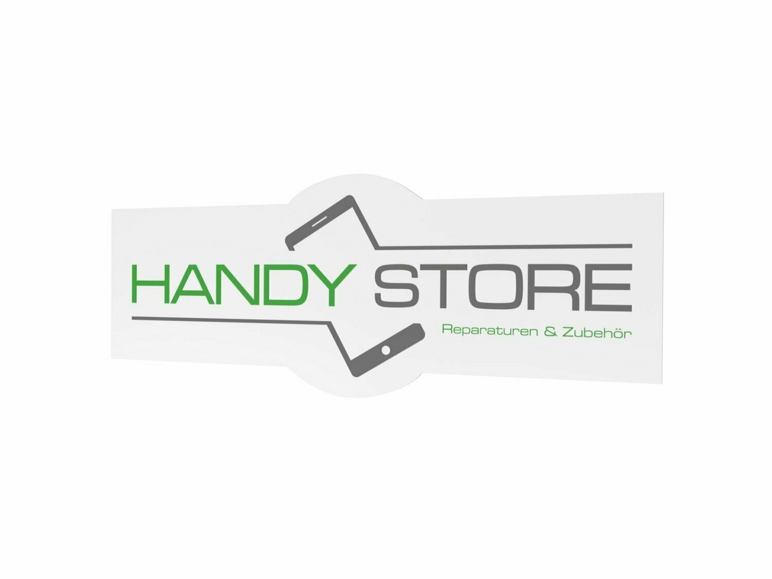 Werbeaufkleber, Handy Store, 1600 x 600 mm