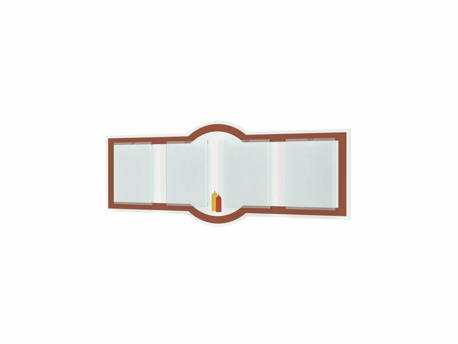 Preistafel, Schnell Imbiss, 1200 x 475 mm