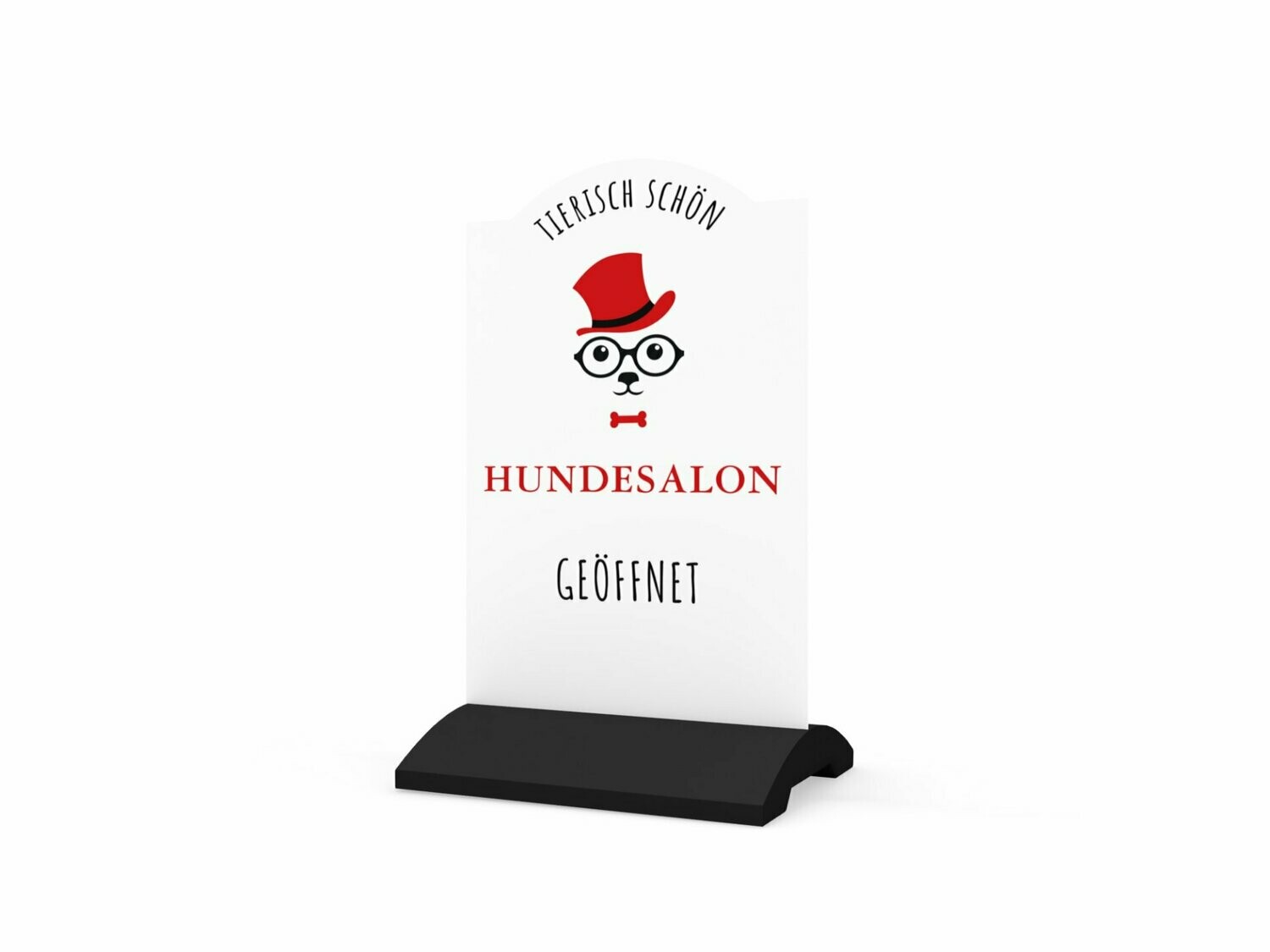 Werbeaufsteller, Hundesalon, 600 x 1150 mm