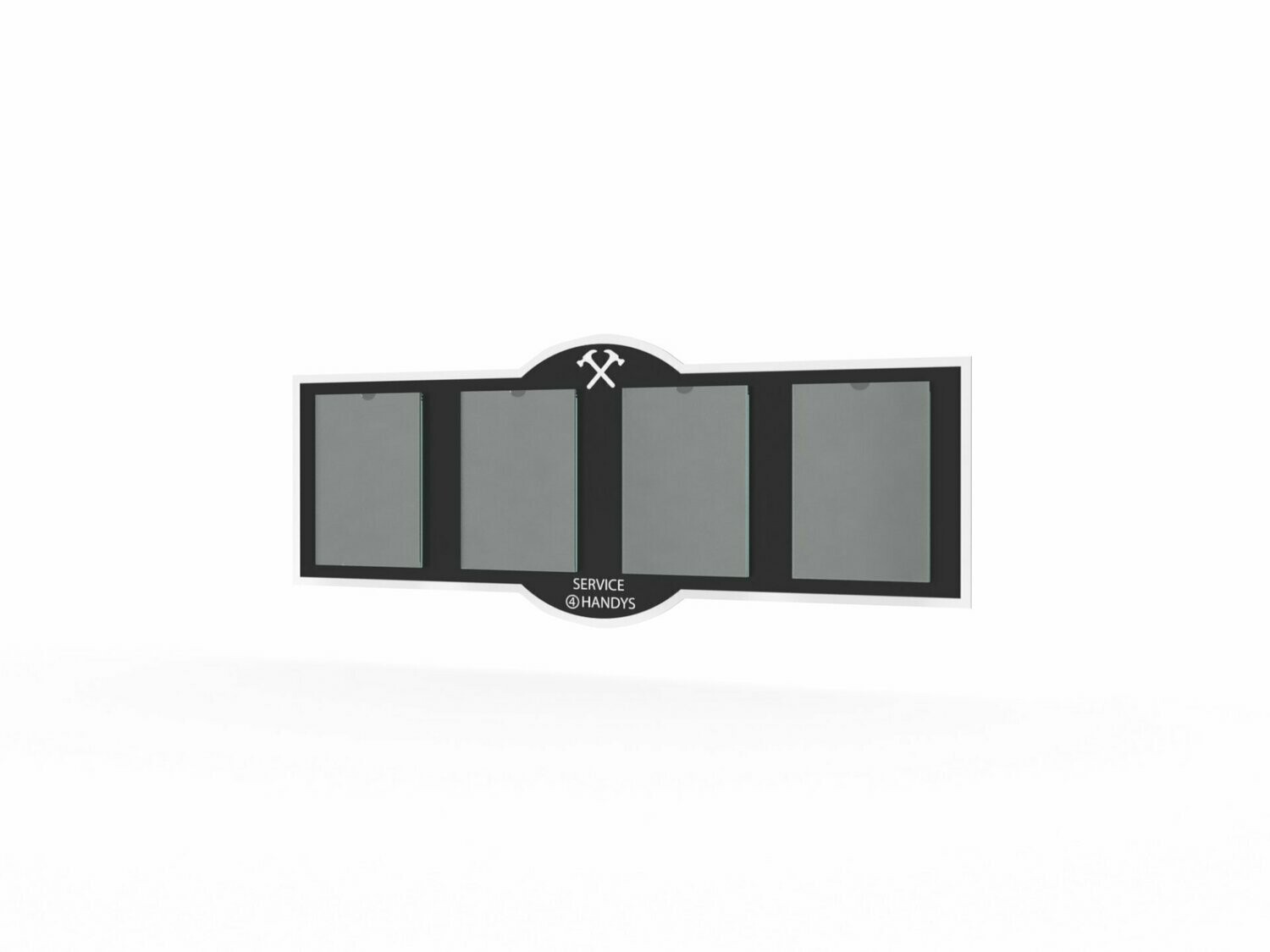 Preistafel, Service 4 Handys, 1200 x 475 mm