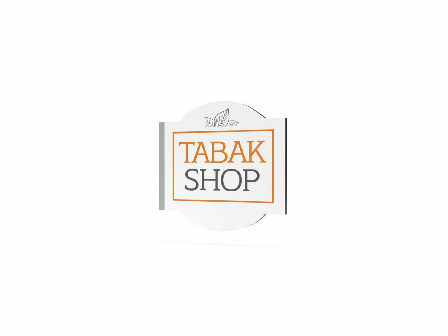 Werbeausleger, Tabakshop, 630 x 600 mm