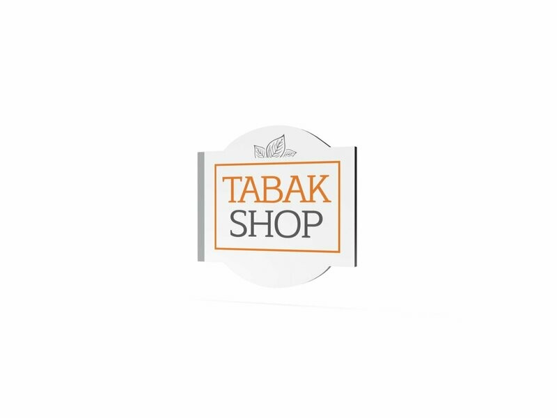Werbeausleger, Tabakshop, 630 x 600 mm Werbeausleger, Tabakshop, 630 x 600 mm