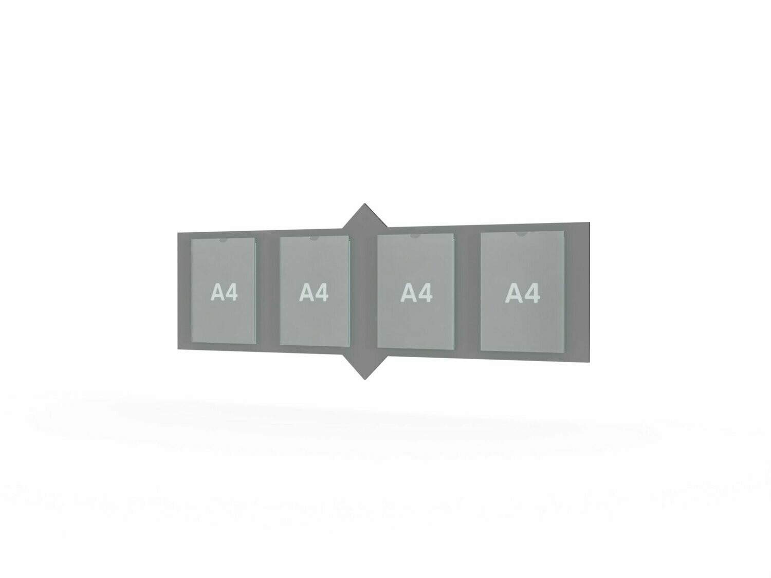 Preistafel, Form D, "eigenes Design", 1200 x 475 mm