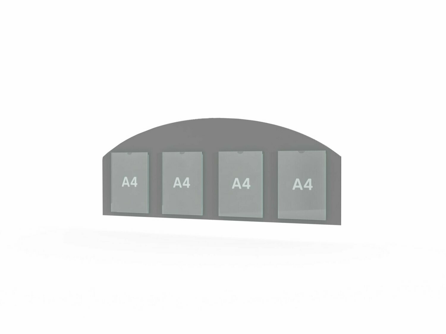 Preistafel, Form A, neutral, 1200 x 475 mm