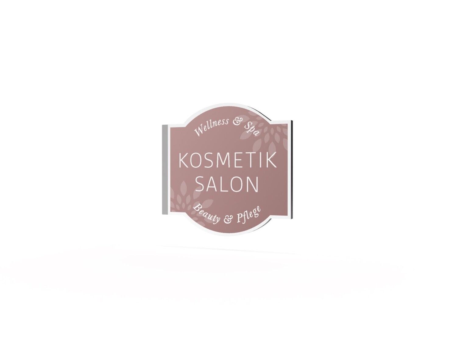 Werbeausleger, Kosmetiksalon, 630 x 600 mm