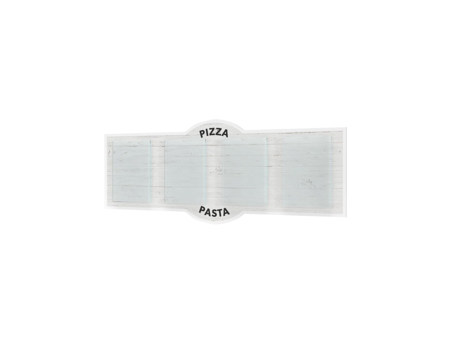 Preistafel, Pizza Pronto, 1200 x 475 mm