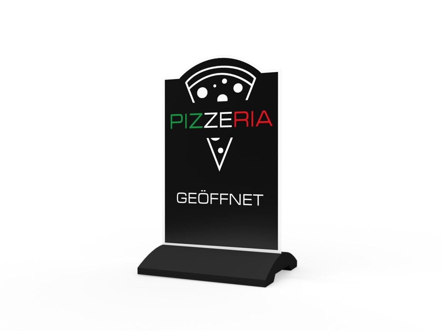 Werbeaufsteller, Pizzeria, 600 x 1150 mm