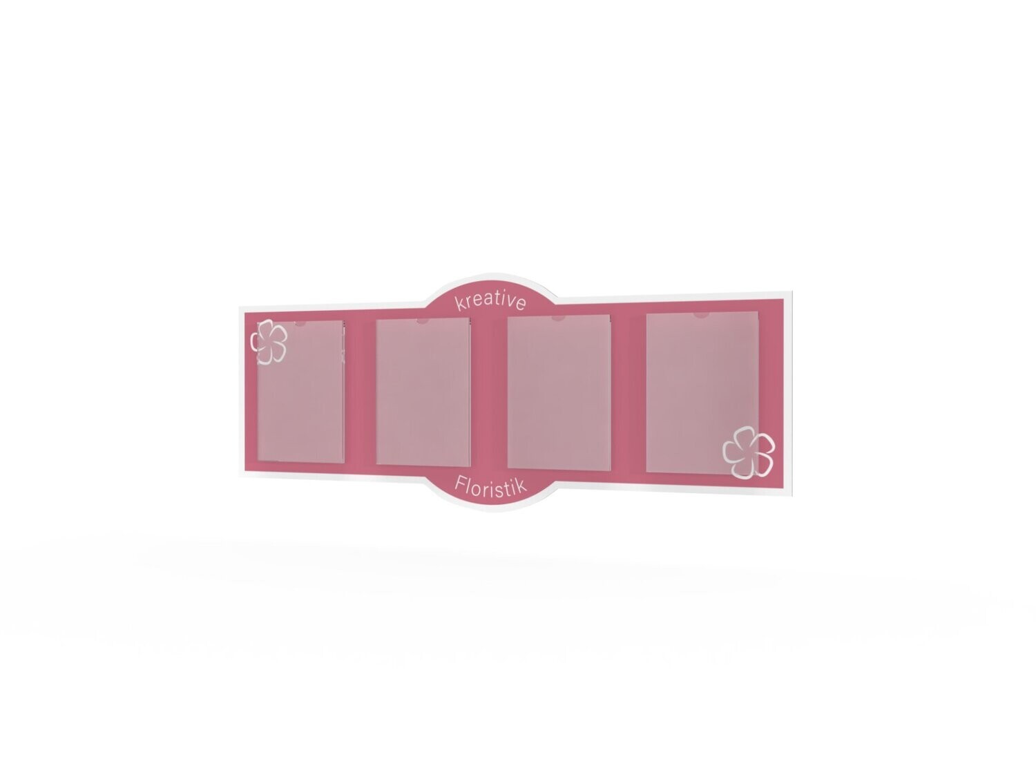 Preistafel, Blumenliebe, 1200 x 475 mm
