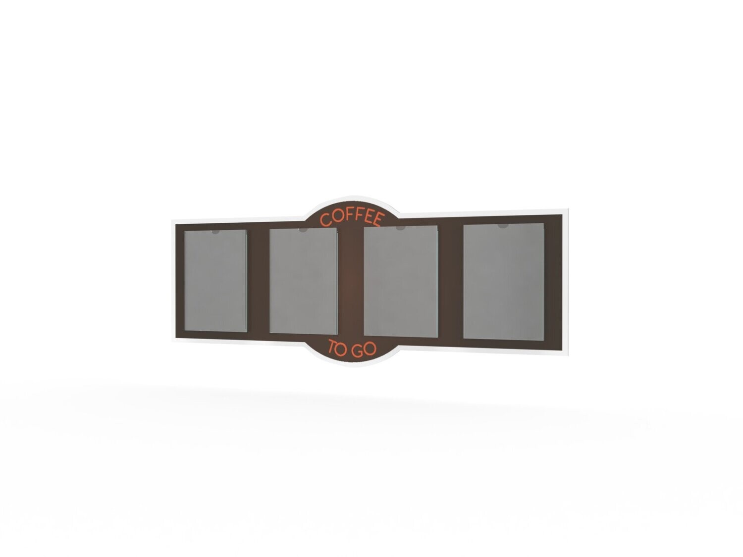 Preistafel, Kaffee Bohne, 1200 x 475 mm