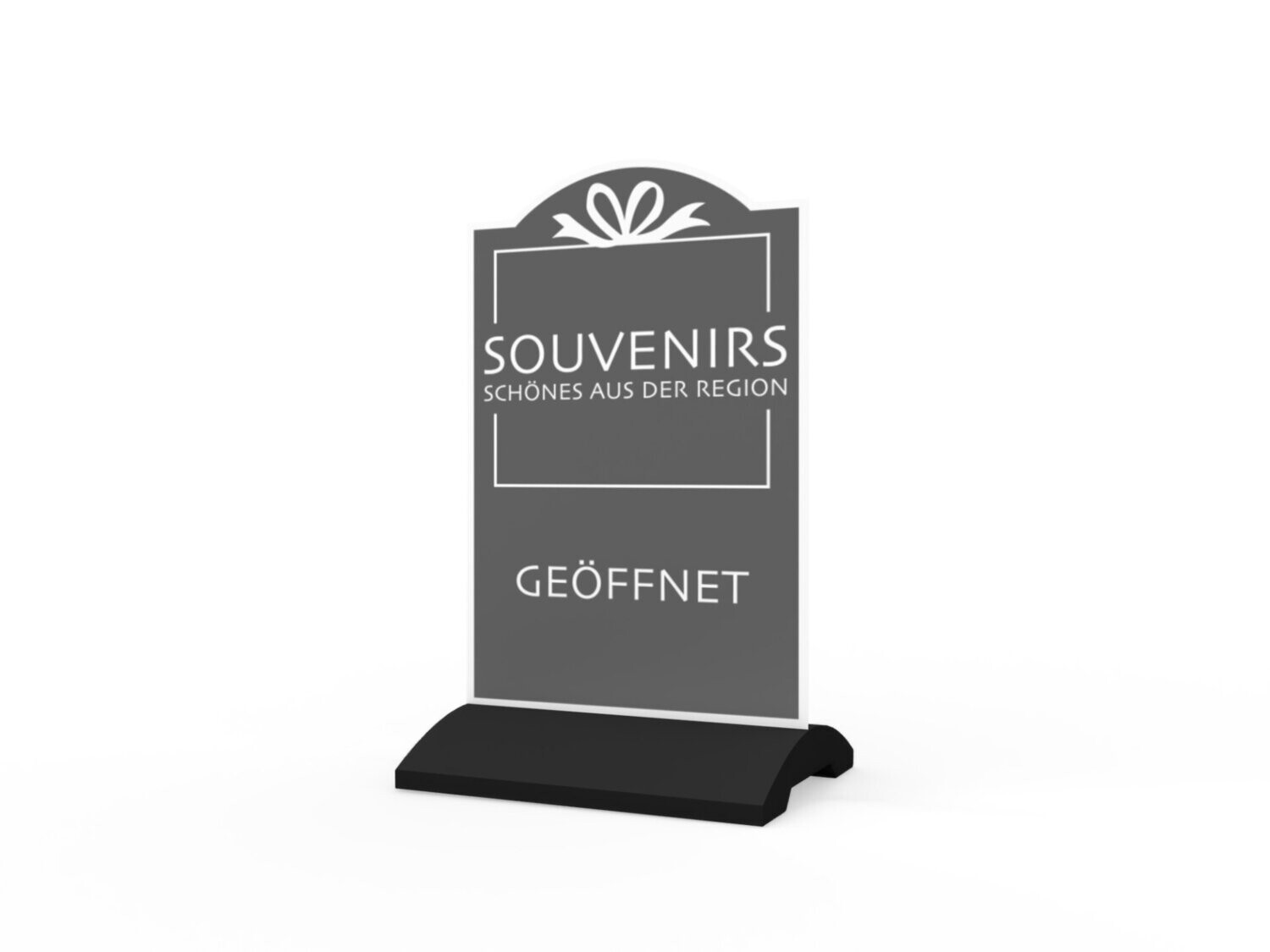 Werbeaufsteller, Souvenirs, 600 x 1150 mm
