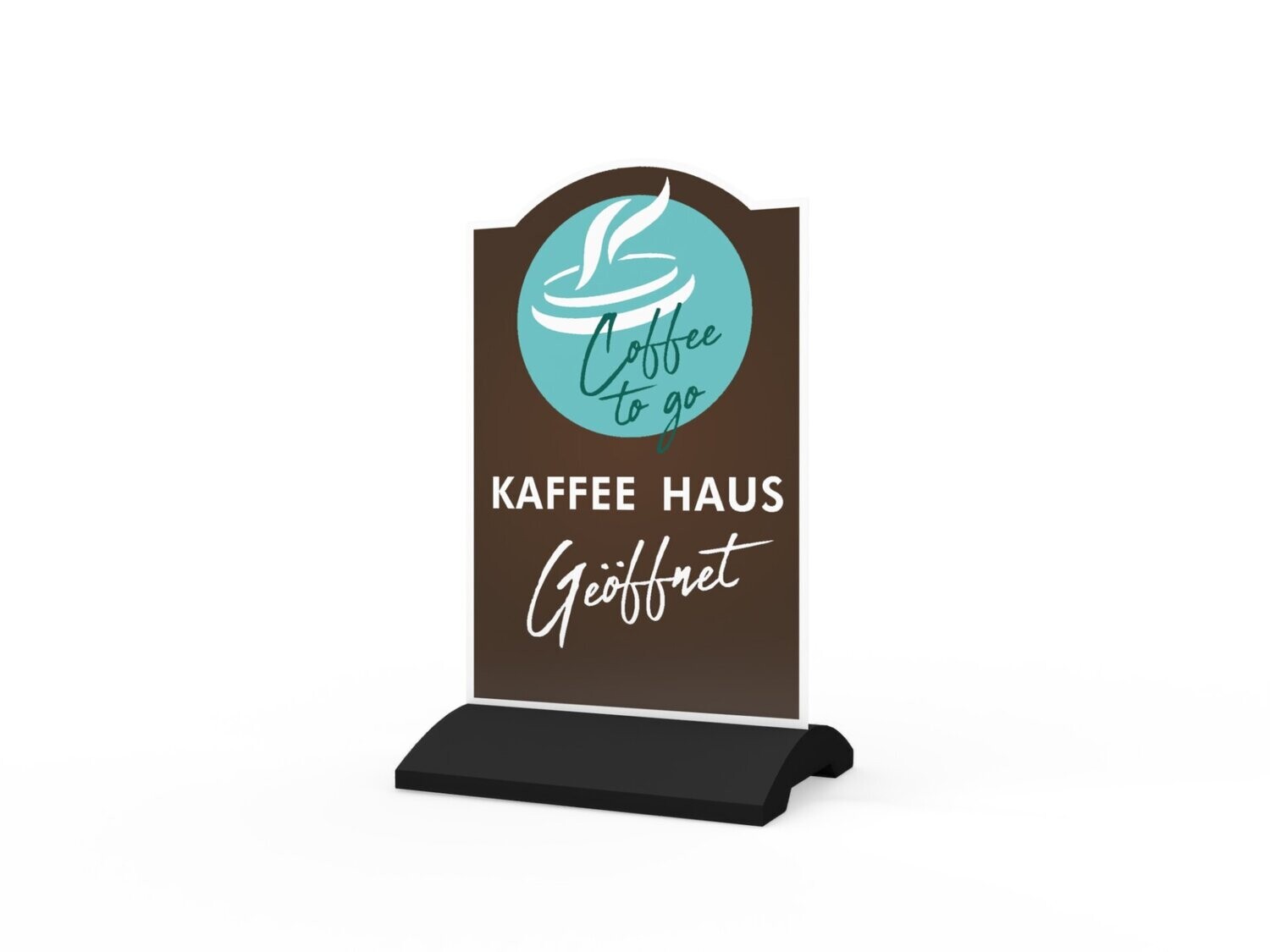 Werbeaufsteller, Kaffee Haus, 600 x 1150 mm