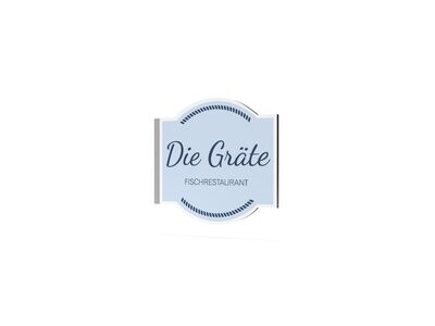 Werbeausleger, Die Gräte, 630 x 600 mm Werbeausleger, Die Gräte, 630 x 600 mm