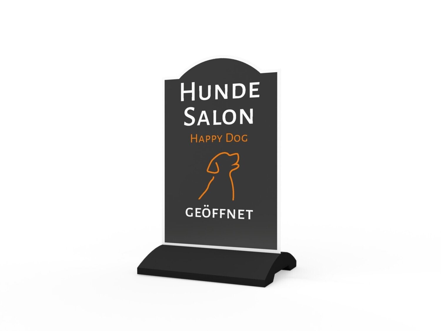 Werbeaufsteller, Hundesalon, 600 x 1150 mm