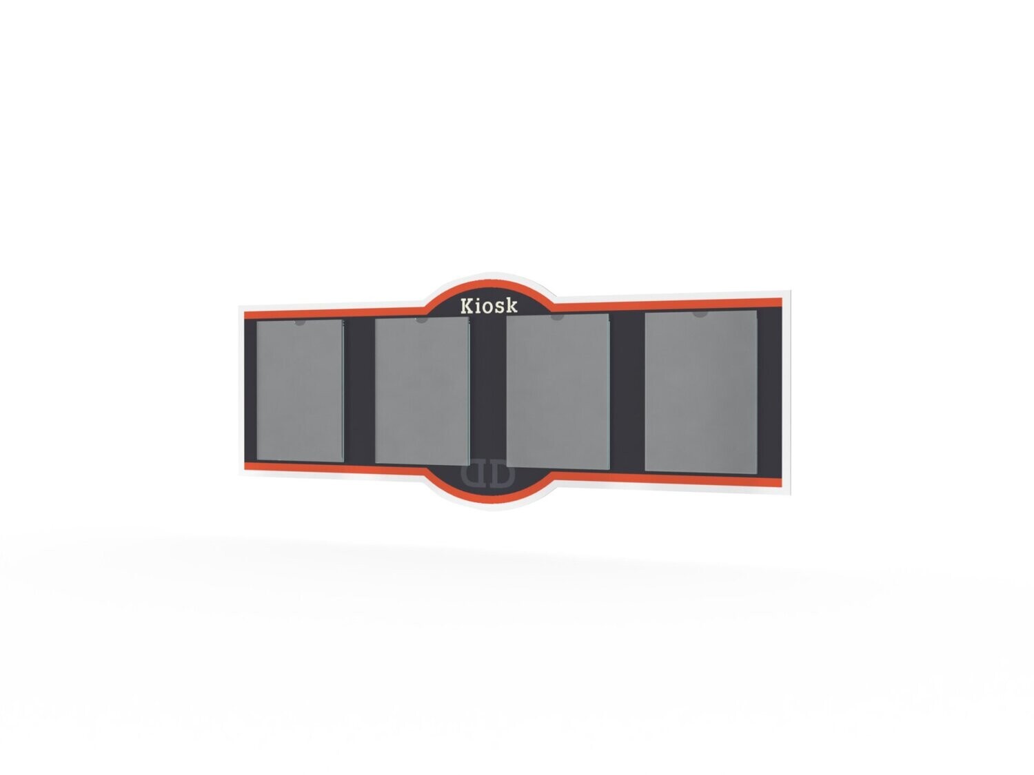 Preistafel, Kiosk Dies & Das, 1200 x 475 mm