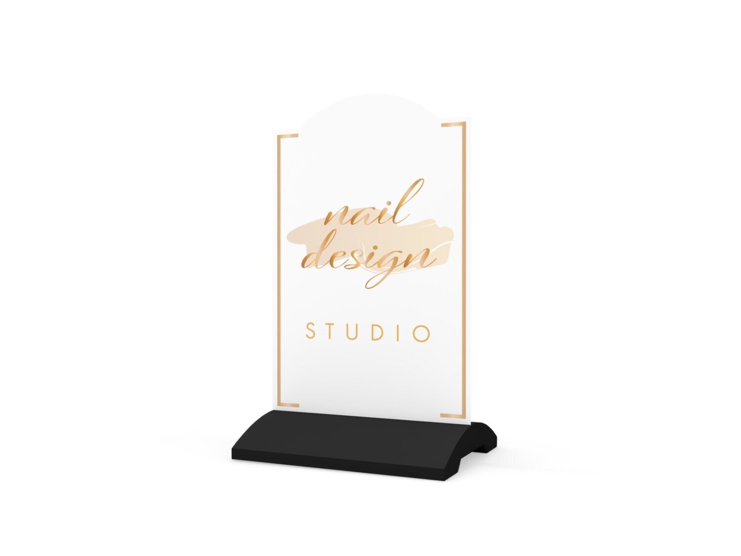 Werbeaufsteller, nail design, 600 x 1150 mm
