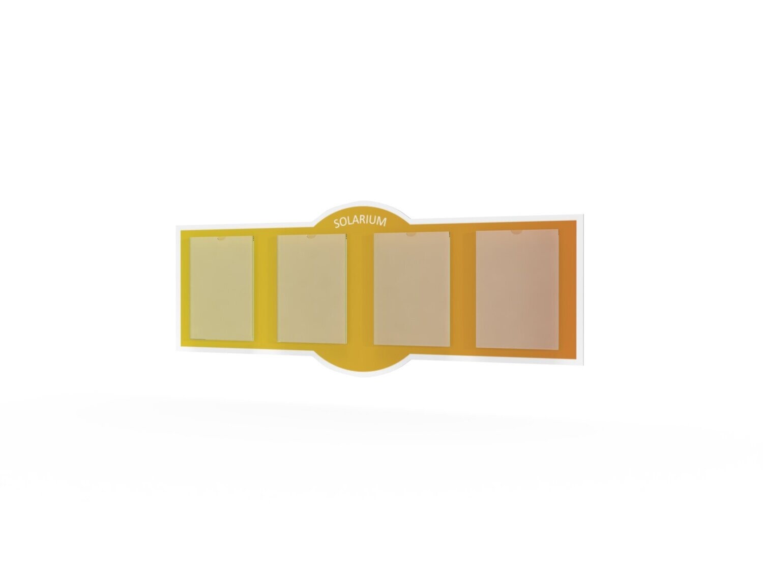 Preistafel, Sonnenstudio, 1200 x 475 mm